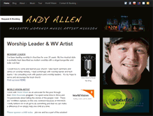 Tablet Screenshot of andyallen.com